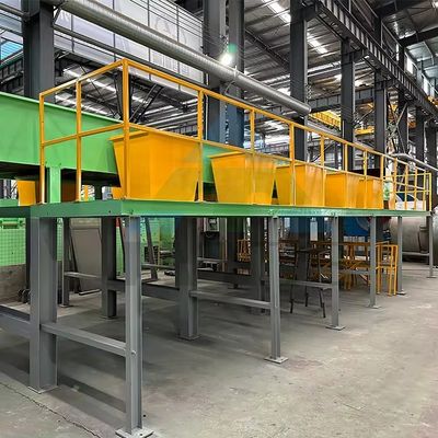 Tasa de ruptura de bolsas del 60-90% Línea de clasificación de residuos urbanos para el tratamiento de residuos de basura doméstica neumáticos