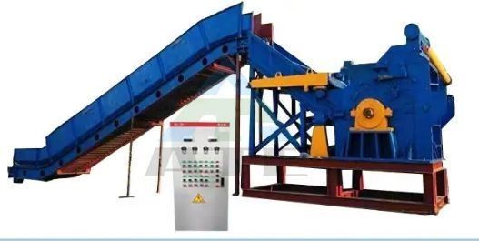 El uso de la máquina de trituración de desechos de acero y metal para triturar y reciclar residuos