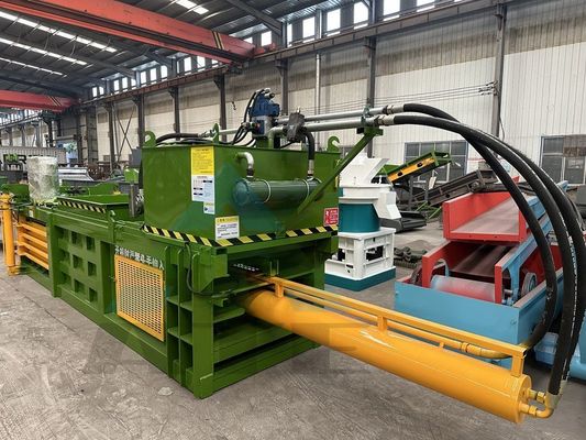 Máquina de embalaje de latas de aluminio de 380 V Prensa hidráulica para el reciclaje de material de embalaje de vidrio