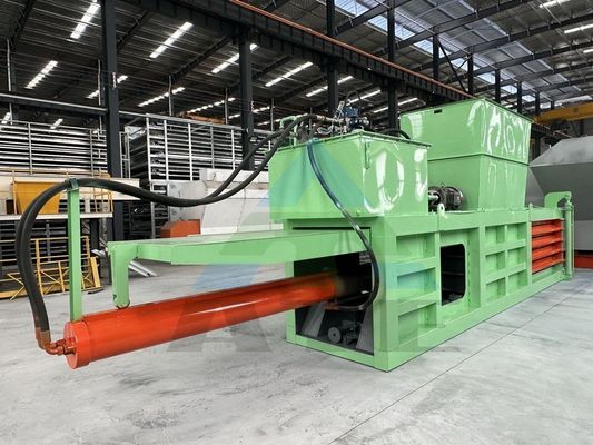 Compactor de cartón horizontal para embalajes de compresión