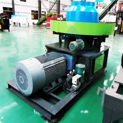 Máquina de pellets RDF para briquetas de madera dura Tamaño 8-75 mm en reciclaje sostenible de residuos