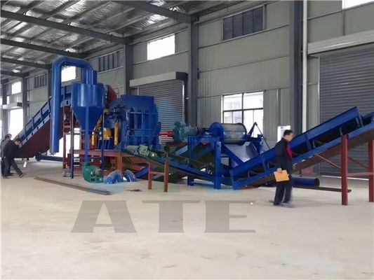 Fácil operación reciclaje de chatarra Molino de martillos triturador para chatarra de acero hierro aluminio
