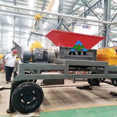 Palabras clave Trituradora de plástico de dos ejes para trituradora automática de neumáticos de camiones de basura