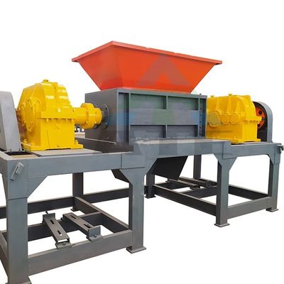 1400 Doble eje OTR Máquina de trituración de piezas industriales de neumáticos para plantas de fabricación