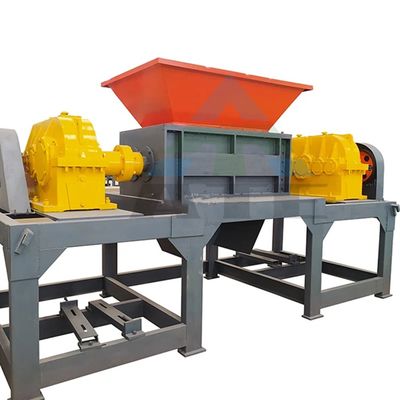 Fabricación de máquinas de trituración de residuos de plástico, neumáticos, caucho, industria del reciclaje, equipos de trituración de doble eje