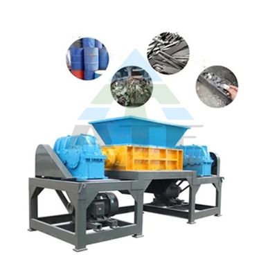 Máquina de reciclaje de caucho industrial para mascotas Máquinas de trituración de neumáticos de plástico Trituración de chatarra de metal de madera