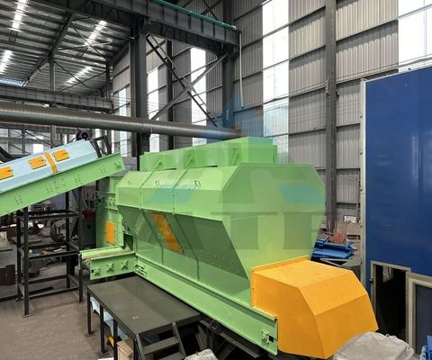60-90% tasa de ruptura de bolsas de desechos sólidos de aire de clasificación y separación de basura máquina de selección