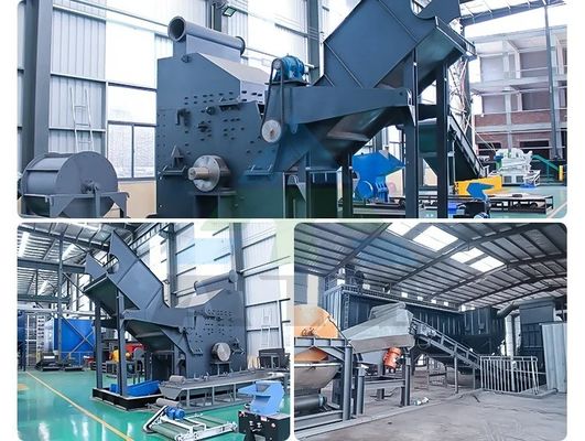 Radiador de desechos de 55 kW para reciclar desechos de metal y materiales de desecho