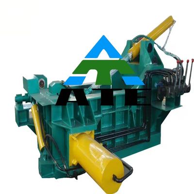 30kW Máquinas de embalaje de desechos de metal, acero, cobre y chatarra para reciclaje y fundición