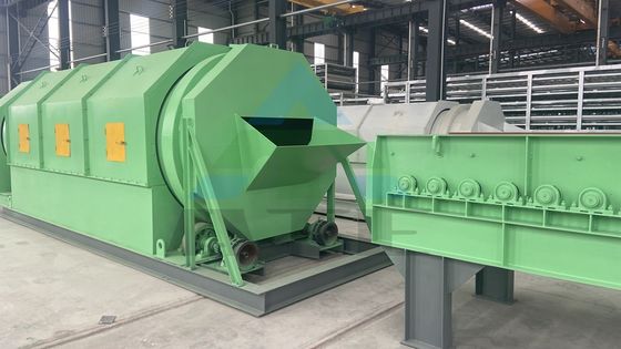 Tasa de separación del 70-90% Máquina automática de clasificación de desechos sólidos municipales para desechos orgánicos