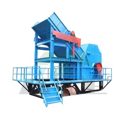 Maquinaria de trituración de desechos de hierro de aluminio, latón y acero de alta productividad