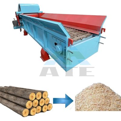 Máquina de trituración de madera hidráulica de alta velocidad de trabajo pesado