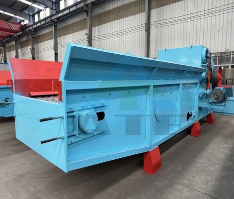 Máquina de trituración de madera hidráulica de alta velocidad de trabajo pesado