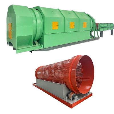 Máquina de clasificación de residuos sólidos Máquina de extracción de basura sin eje con voltaje de 380V