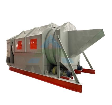 Máquina de clasificación de residuos sólidos Máquina de extracción de basura sin eje con voltaje de 380V