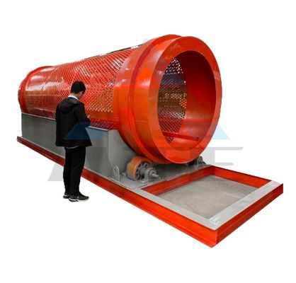 Máquina de clasificación de residuos sólidos Máquina de extracción de basura sin eje con voltaje de 380V