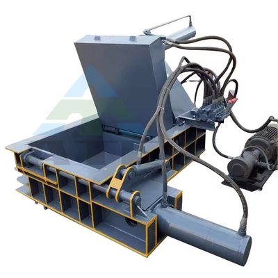 Sistema hidráulico de briketado automático de astillas metálicas para el tipo de alfiler de hierro horizontal