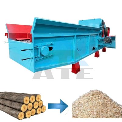Tubo automático de trituradora para triturar troncos de madera y hacer aserradero de manera eficiente