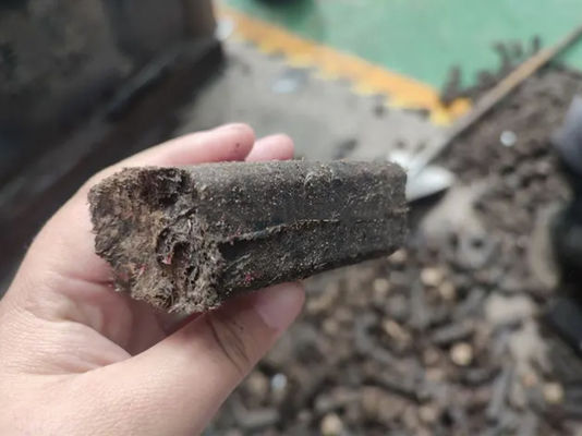 Máquina de fabricación de briquetas de hierba de aserradura para algodón plástico RDF rechazo derivado de combustible cubo
