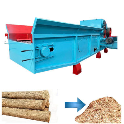 110KW 8-10tph motor diesel planta de pellets de biomasa tambor trituradora de rama de madera chips trituradora de astillas con buena
