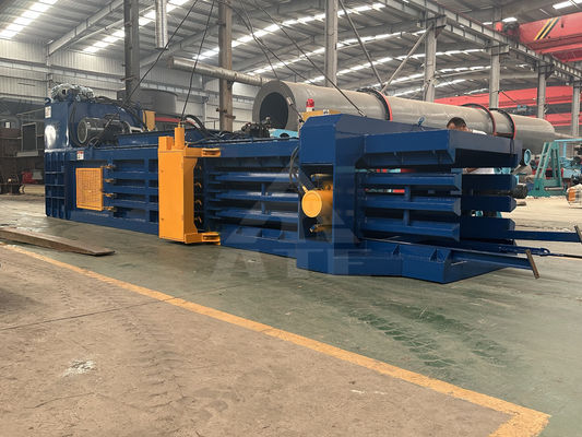 Máquina de embalaje de compresión de ropa usada Embalaje horizontal con botellas de plástico
