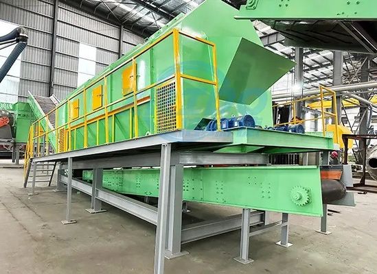 Rechazar colector Máquina de segregación automática de residuos domésticos máquina de detección de tambor