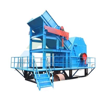 Máquina de trituración de chatarra de metal de acero al carbono de 30 kW para la desintegración de chatarra de aluminio