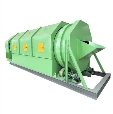 Máquina de filtrado de tambor para el sistema automático de clasificación de sólidos dentro de una planta de clasificación de residuos