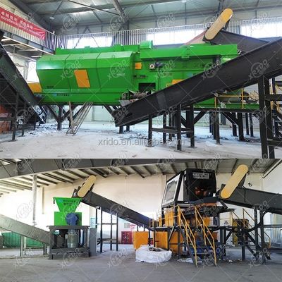Separador automático de aire para la línea de la máquina de clasificación de basura de 400T/D 26,7-79 toneladas Capacidad