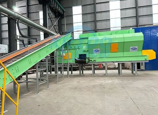 Separador automático de aire para la línea de la máquina de clasificación de basura de 400T/D 26,7-79 toneladas Capacidad