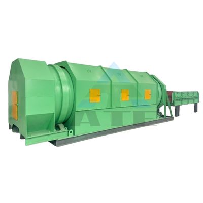 2000 kg Recolector de residuos Tambor rotativo Lavadora de pantallas máquina Equipo de filtrado de arena
