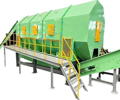 Sistema de detección e incineración de residuos domésticos para el reciclaje de residuos sólidos ≥ 20 T/H