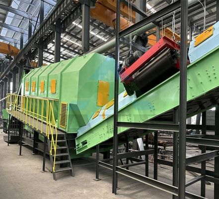 Sistema de detección e incineración de residuos domésticos para el reciclaje de residuos sólidos ≥ 20 T/H
