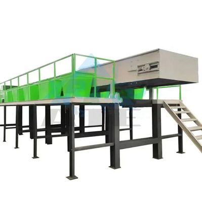 2000 kg Tabla de clasificación del colector de residuos para máquinas de tratamiento de residuos de basura de 100 T/día