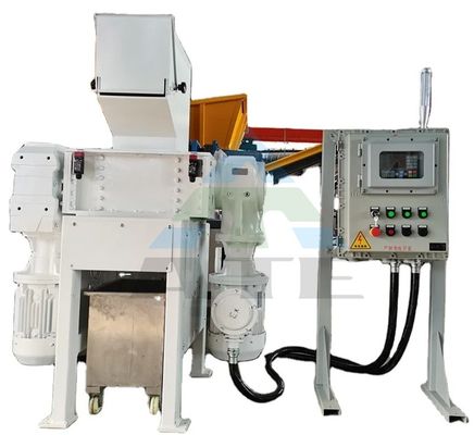 Máquina de trituración de plástico de cuatro ejes de tamaño de entrada personalizado para reciclaje industrial