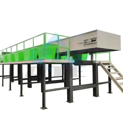 Plataforma de clasificación de residuos de 2000 kg de capacidad de peso para la planta de reciclado de residuos sólidos municipales