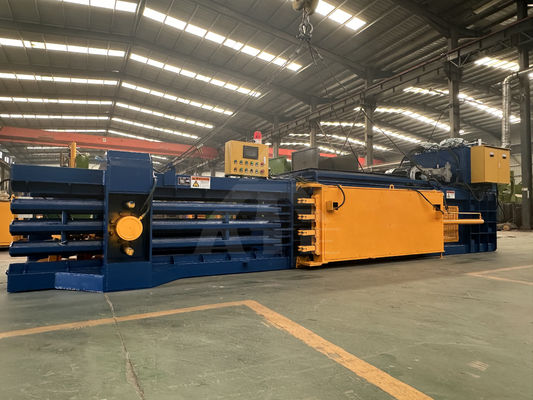 Máquina automática de embalaje de plástico para el reciclaje en la planta de fabricación