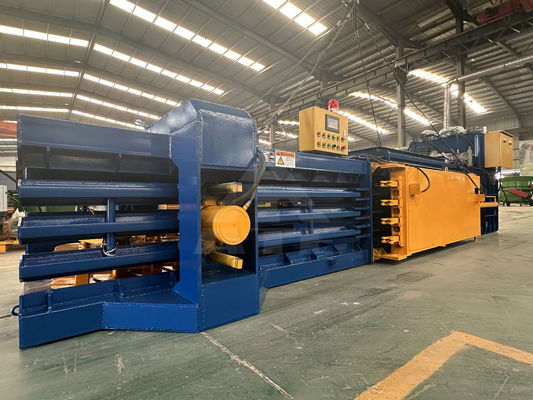 Máquina automática de embalaje de plástico para el reciclaje en la planta de fabricación