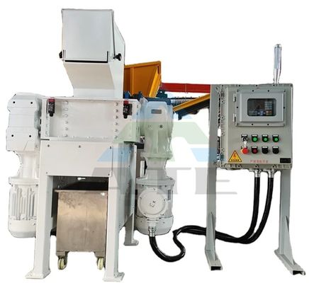 Maquinaria de trituración de chatarra de metal para residuos de plástico de aluminio de latón de hierro de cobre