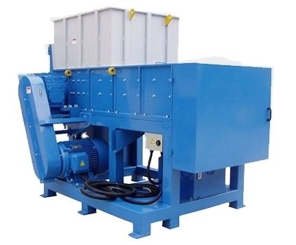 5 100 kg/h Capacidad de producción Trituradora de plástico de diseño mono eje para cartón de yeso de tejidos