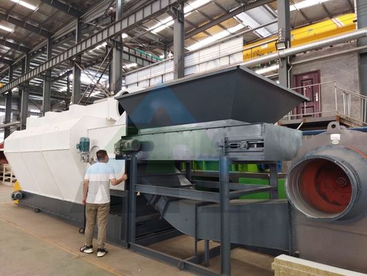 Máquina de tratamiento de residuos para la clasificación de residuos sólidos en la industria de alimentos y bebidas