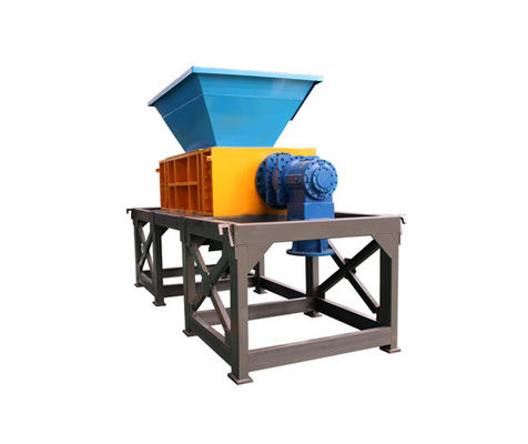 Maquinaria de trituración de cartón para paletas de madera Cuchilla Caja de cartón Máquina de trituración doble 2.8T Peso