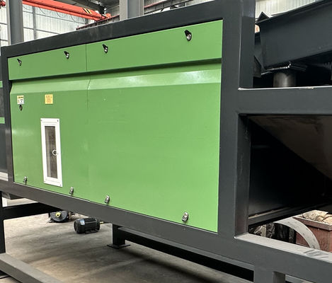 400 Máquina de clasificación de cobre y aluminio sostenible con separador magnético de corriente de Eddy