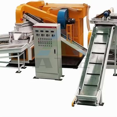Máquina de reciclaje de alambre de cobre de 300-500 kg/h de capacidad para líneas de circuitos de bicicletas
