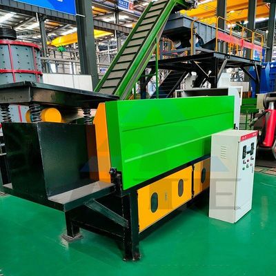 Separador magnético de desechos metálicos no ferrosos para explotaciones agrícolas Máquina de clasificación de residuos de reciclaje
