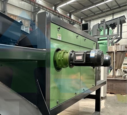 2000 kg Máquina de clasificación de metales no ferrosos Separador de corriente Eddy para cobre de aluminio