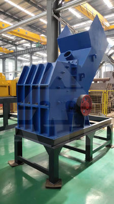 Máquina para triturar y reciclar chatarra de metal de molino de martillos multifuncional