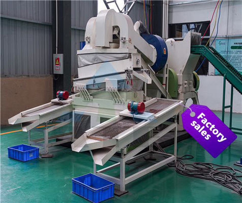 Máquina de desmontaje de metales de chatarra con y peso de 3000 kg