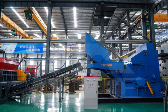 Máquina de reciclaje de alambre de acero con y 200-2200mm tamaño de entrada