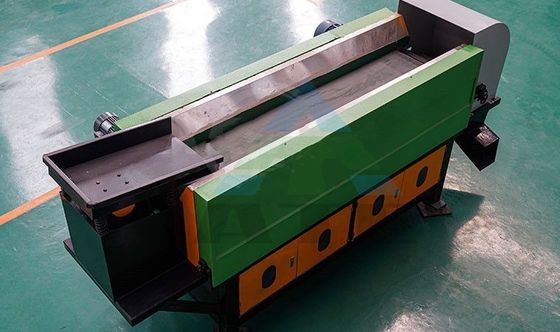 Separación magnética de metales no ferrosos de residuos de aluminio y plástico